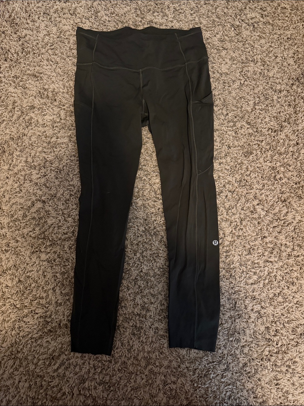 Lululemon Fast and Free High-Rise Tight 25 - size 10 olive